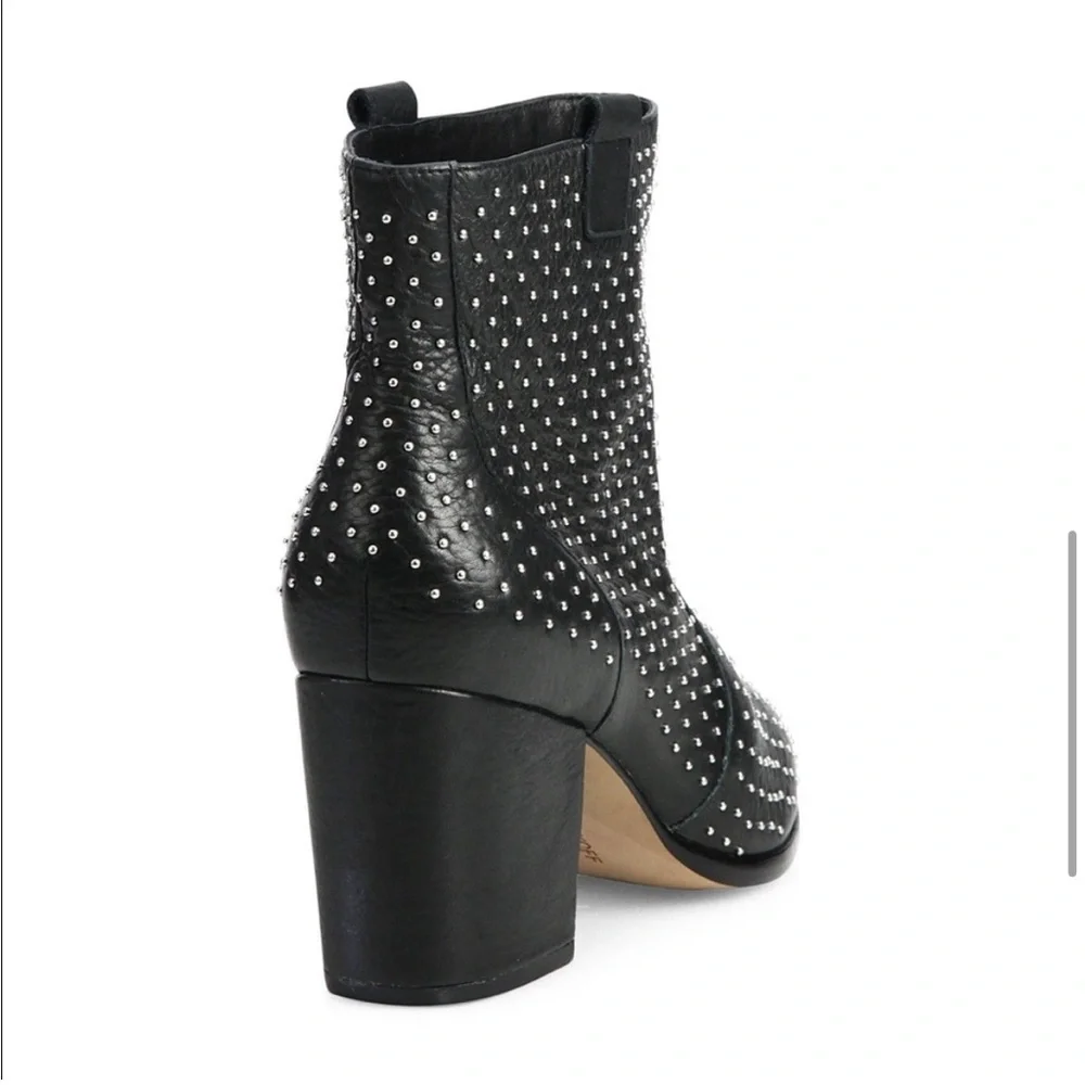 Rebecca Minkoff “Sierra” Studded Booties - Picture 7 of 8